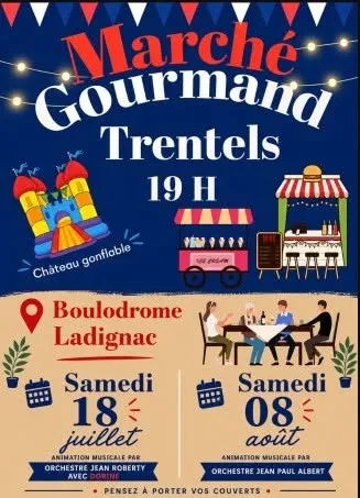Marché gourmand - Crédit: Mairie de Trentels | CC BY-NC-ND 4.0