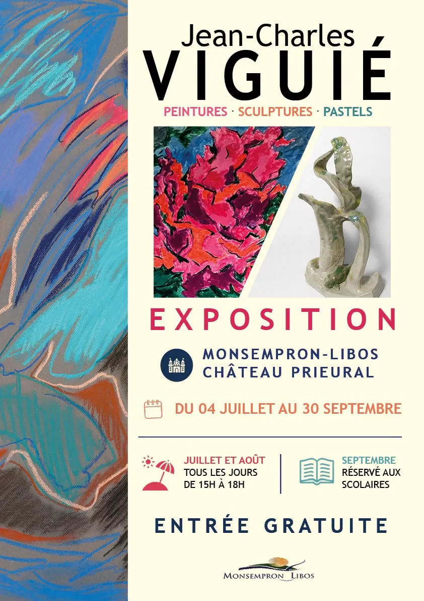Exposition : Jean-Cha ... - Crédit: Mairie de Monsempron-Libos | CC BY-NC-ND 4.0