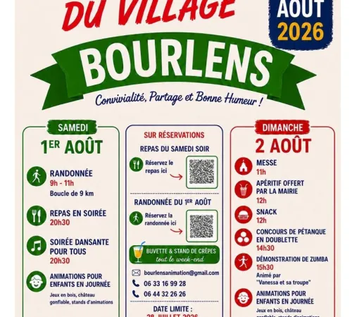 Fête du Village de Bourlens