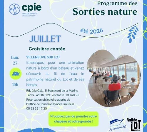 Croisière contée nature