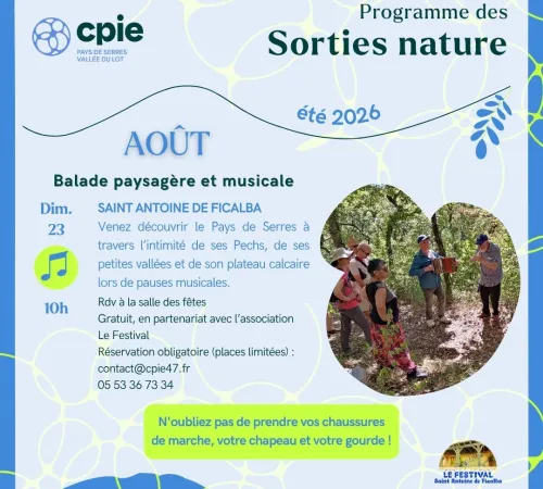 Balade paysagère et musicale