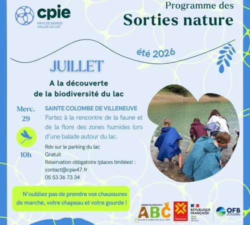 A la découverte de la biodiversité du lac