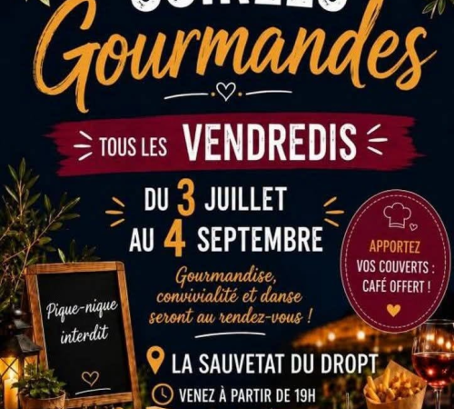 Soirées gourmandes