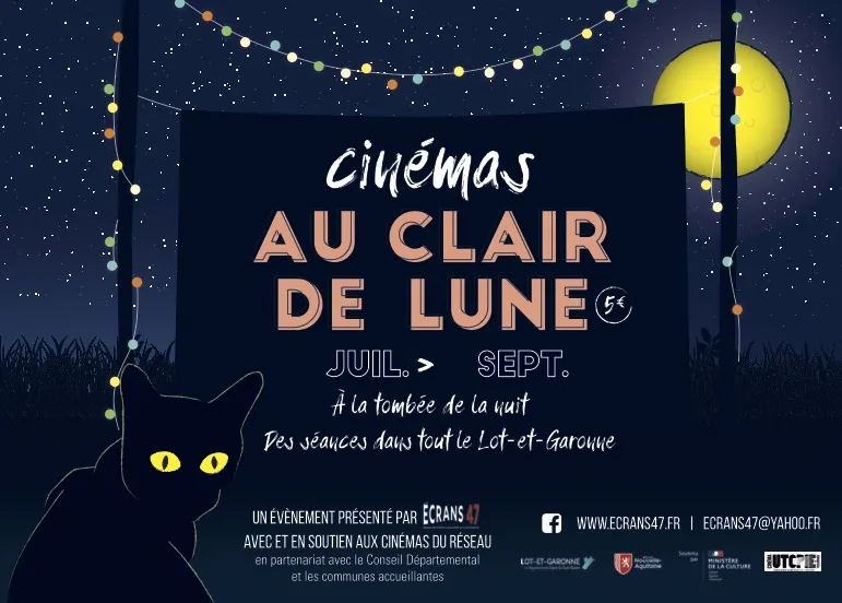 Soirée cinéma au clai ... - Crédit: Ecrans 47 | CC BY-NC-ND 4.0
