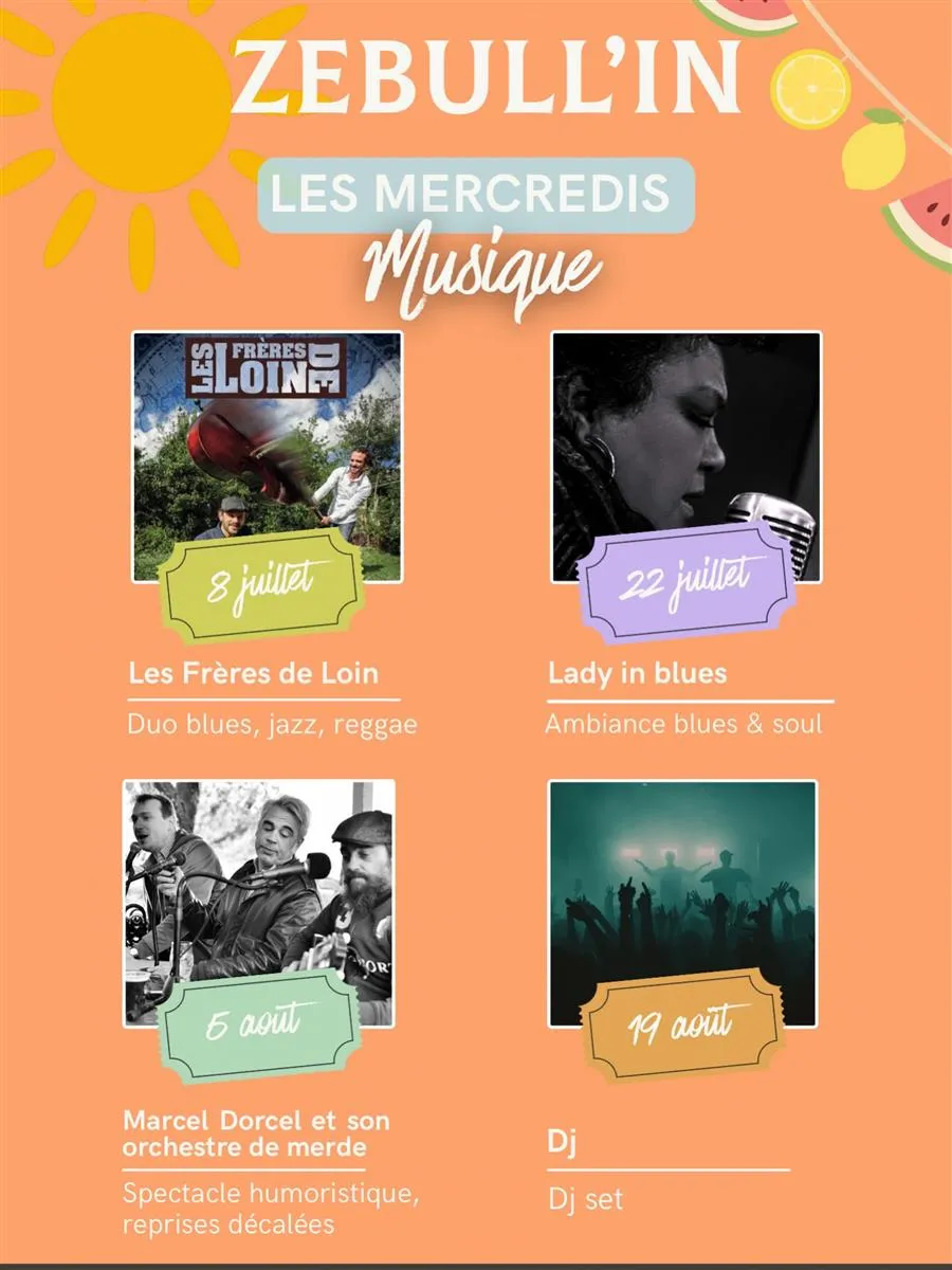 Les mercredis musique ... - Crédit: Zebull'in | CC BY-NC-ND 4.0