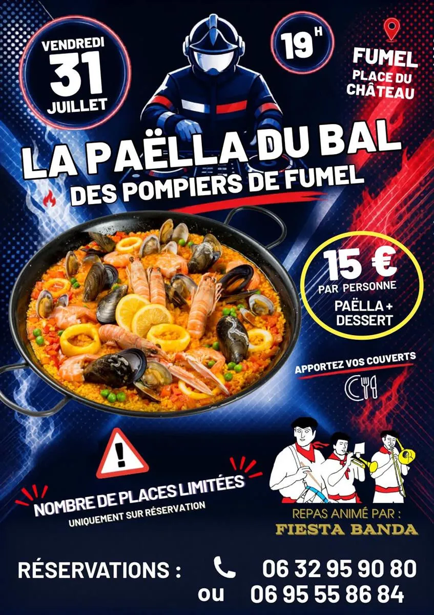 Bal des pompiers - Crédit: Amicale des sapeurs pompiers de Fumel | CC BY-NC-ND 4.0