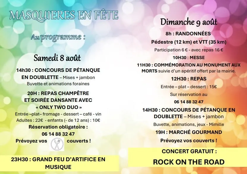 Masquière en fête - Crédit: Masquière | CC BY-NC-ND 4.0
