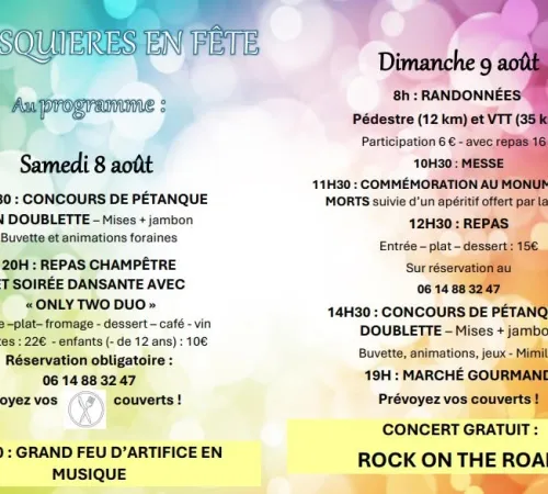 Masquière en fête