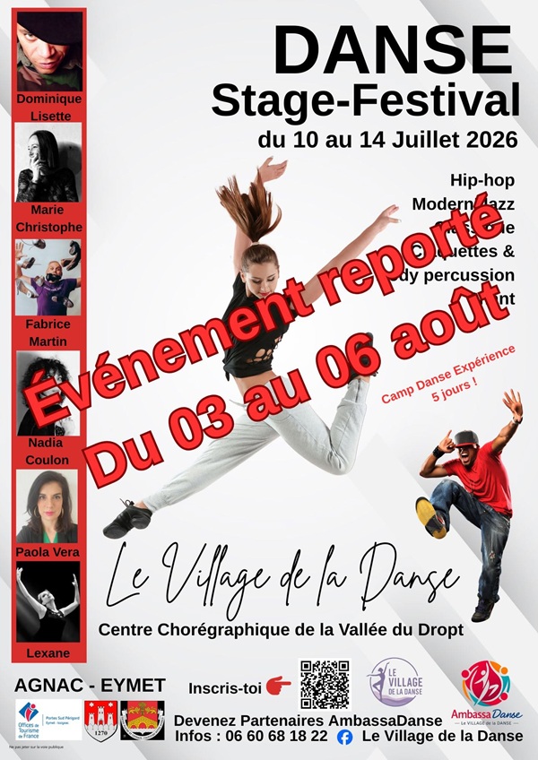 Stage festival de danse - Crédit: ©levillagedeladanse | CC BY-NC-ND 4.0