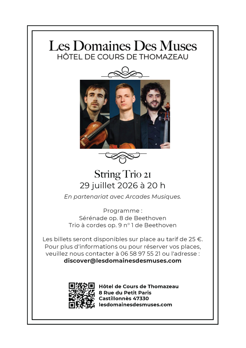 Soirées de musique de ...