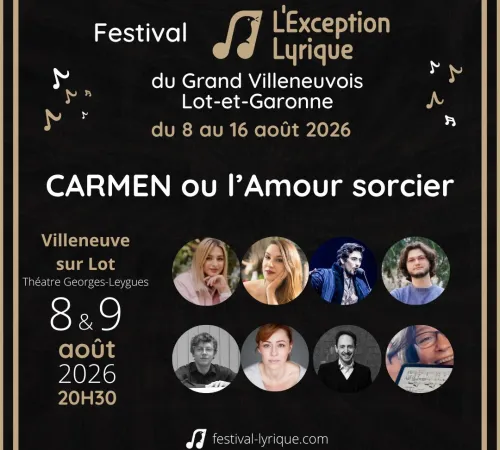 Festival Lyrique - Carmen ou l'Amour Sorcier 2026