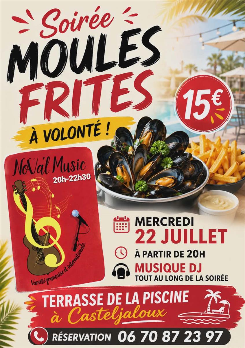 Soirée moules/frites - Crédit: Benoît GERBAUD | CC BY-NC-ND 4.0