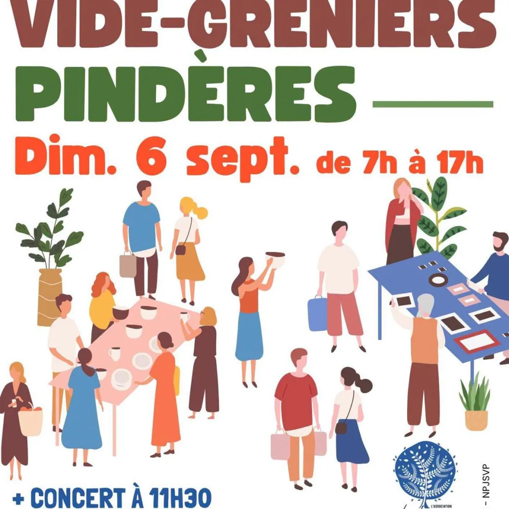 Vide grenier - Crédit: Les Lugues | CC BY-NC-ND 4.0
