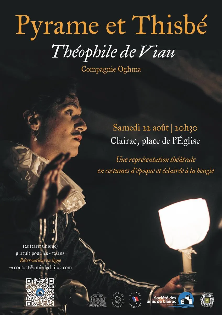 Théâtre - Pyrame et T ... - Crédit: societe des amis de clairac | CC BY-NC-ND 4.0