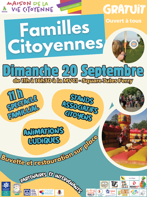 Familles citoyennes - Crédit: ©amicalelaiquemiramontdeguyenne | CC BY-NC-ND 4.0