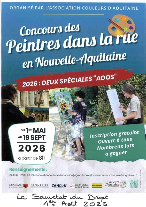 Concours de Peinture ... - Crédit: ©couleursd'aquitaine | CC BY-NC-ND 4.0