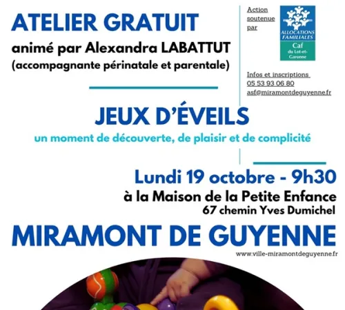 Atelier parenthèse : Jeux d'éveils