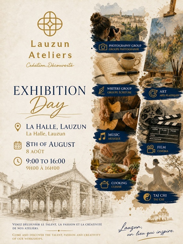 Atelier : Exposition - Crédit: ©lauzunateliers | CC BY-NC-ND 4.0