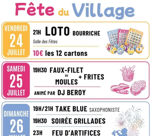 Fête du village Castelnau-sur-Gupie