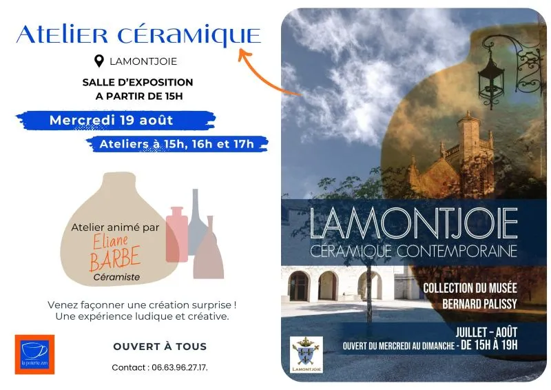 Atelier céramique - Crédit: Eliane Barbe | CC BY-NC-ND 4.0