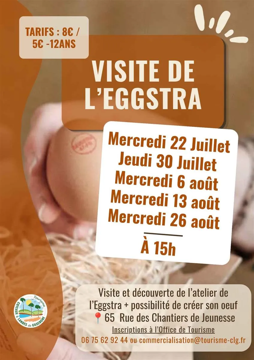 Visite de l'Eggstra - Crédit: OTCLG | CC BY-NC-ND 4.0
