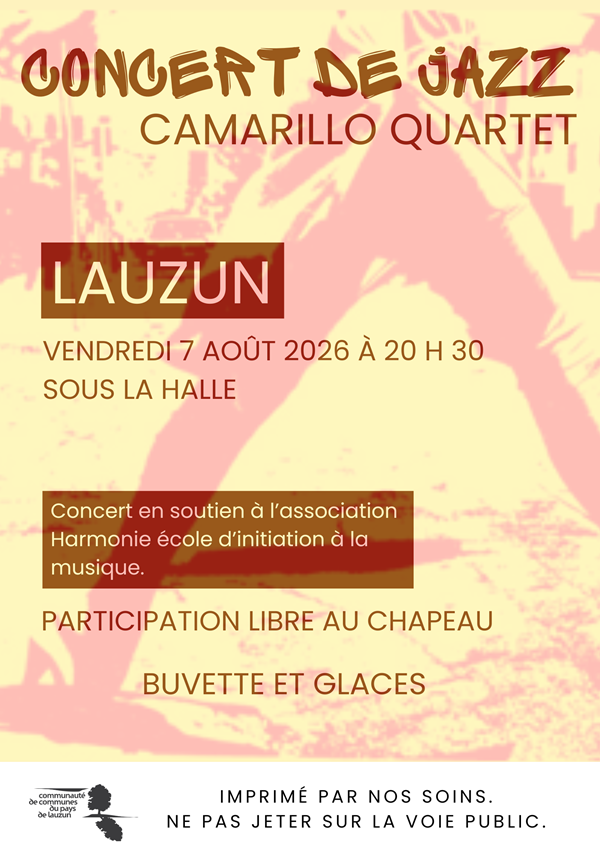 Concert de jazz - Camarillo Quartet
