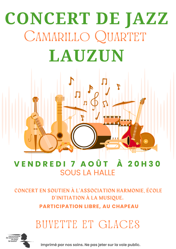 Concert de jazz - Camarillo Quartet