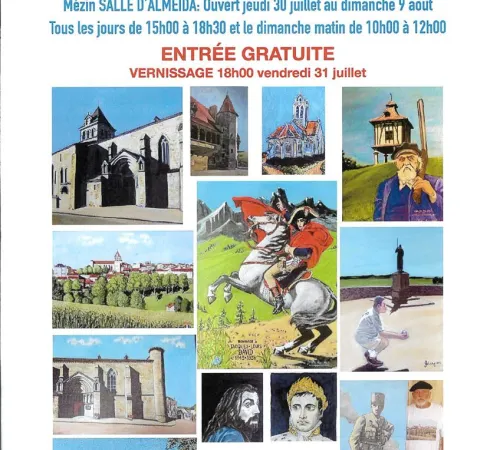 Exposition de peintures de Ray Johnstone