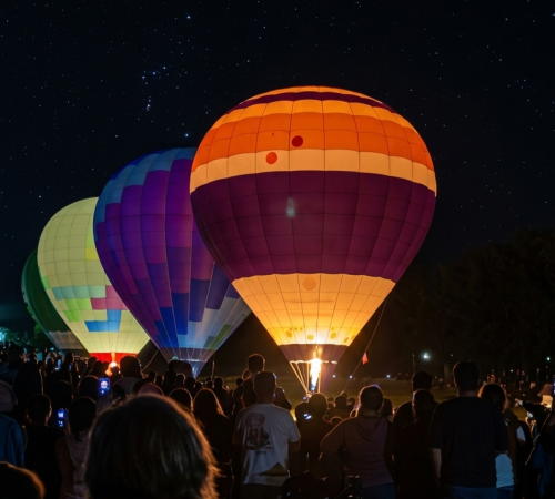 Spectacle des Montgolfières de Feu