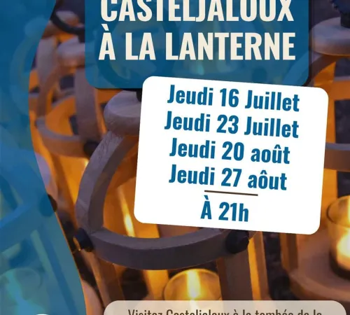 Visite de Casteljaloux à la lanterne