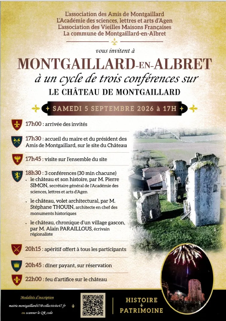 Conférence autour du ... - Crédit: Château de Montgaillard | CC BY-NC-ND 4.0