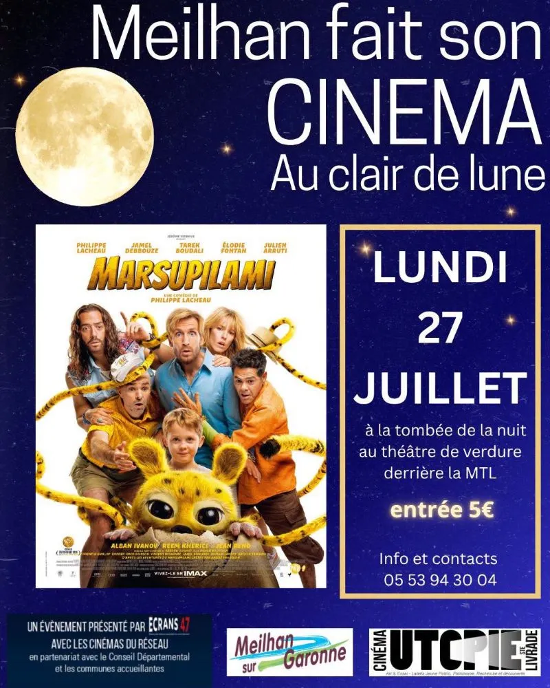Meilhan fait son CINÉ ... - Crédit: ville de Meilhan sur Garonne | CC BY-NC-ND 4.0