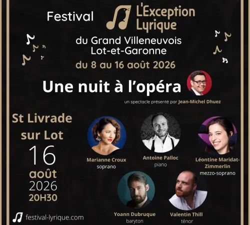 Festival Lyrique - Une Nuit à l'Opéra 2026