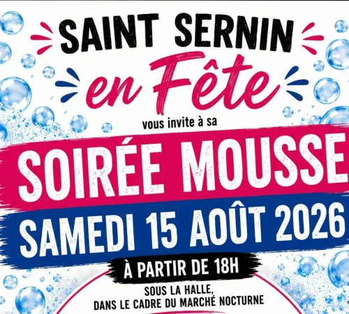 Marché gourmand + soirée mousse à Saint Sernin de Duras