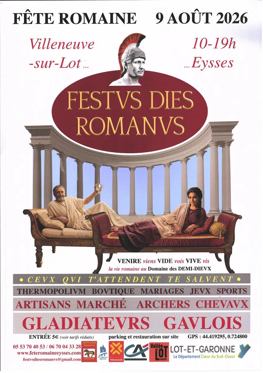 Fête Romaine 2026 - Crédit: Festvs dies Romanvs.com | CC BY-NC-ND 4.0
