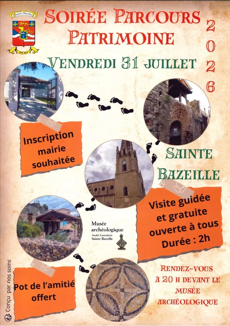 Soirée Parcours Patri ... - Crédit: musee archéo andre larroderie | CC BY-NC-ND 4.0