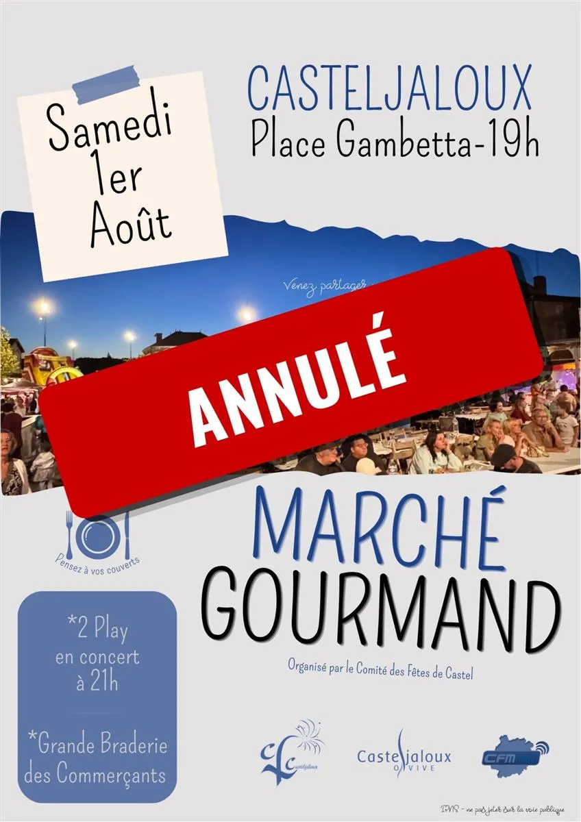 Marché gourmand - ANNULÉ - Crédit: Comité des fêtes, OTCLG | CC BY-NC-ND 4.0