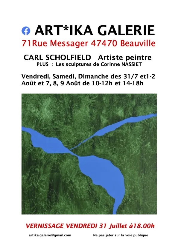 Carl SCHOLFIELD - Crédit: Galerie Art*ika | CC BY-NC-ND 4.0