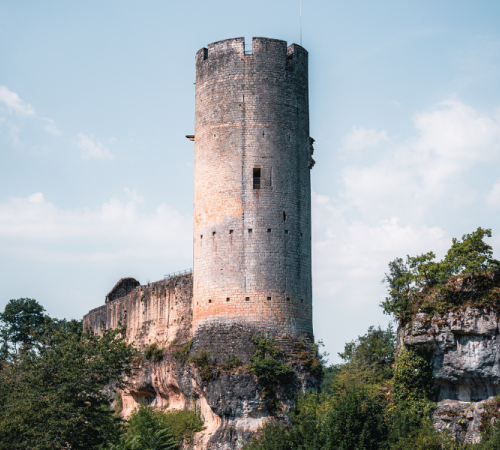 Visite guidée du château de Gavaudun