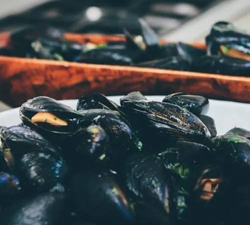 Repas moules frites