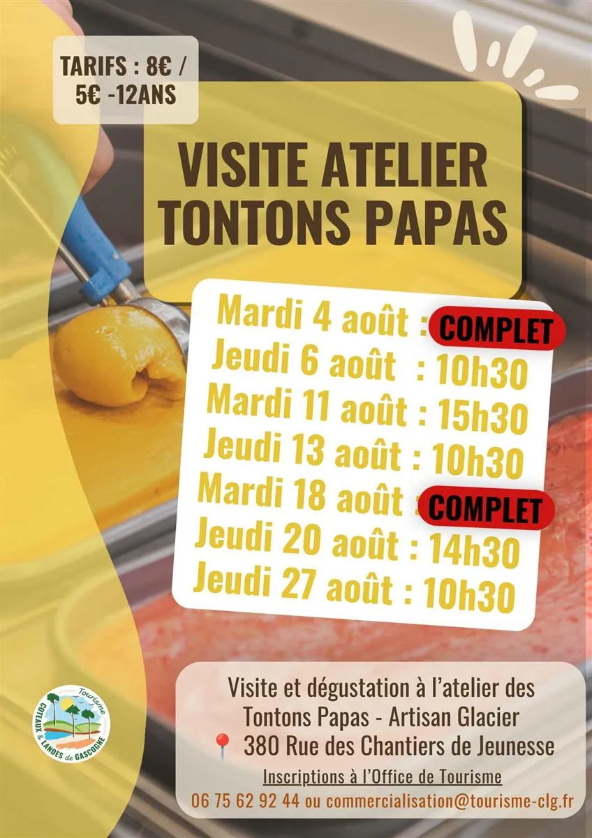 Visite de l'atelier d ... - Crédit: OTCLG | CC BY-NC-ND 4.0