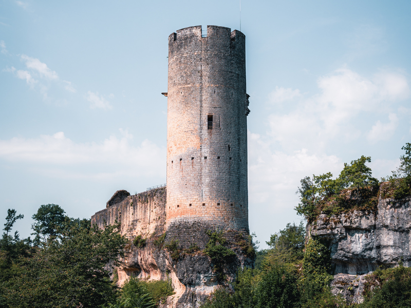 Visite guidée du château de Gavaudun
