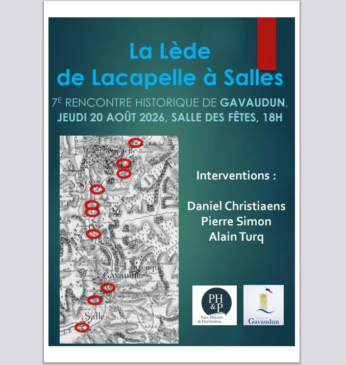 7ème rencontre histor ... - Crédit: Asso Pays, Histoire et Patrimoines | CC BY-NC-ND 4.0