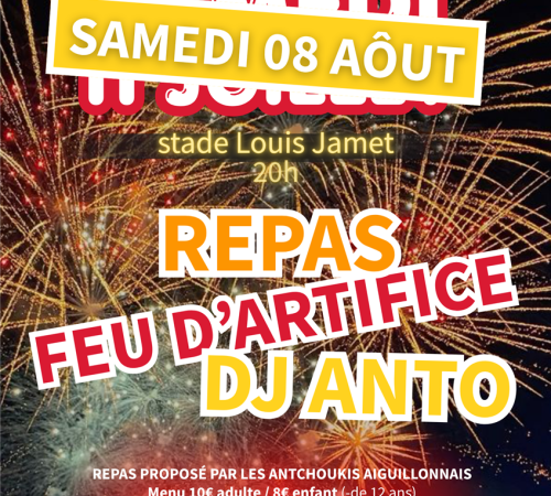 SOIREE DANSANTE ET FEU D'ARTIFICE