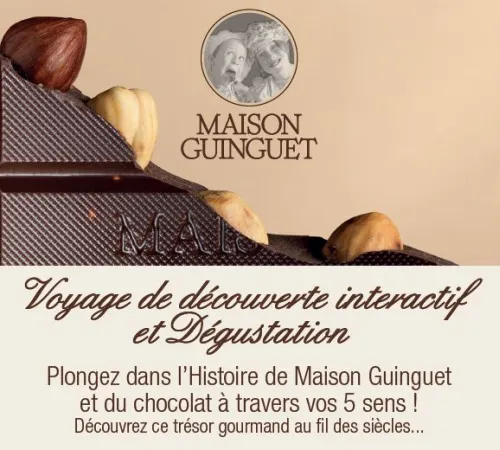 Visite de notre fabrique de chocolats à la maison Guinguet