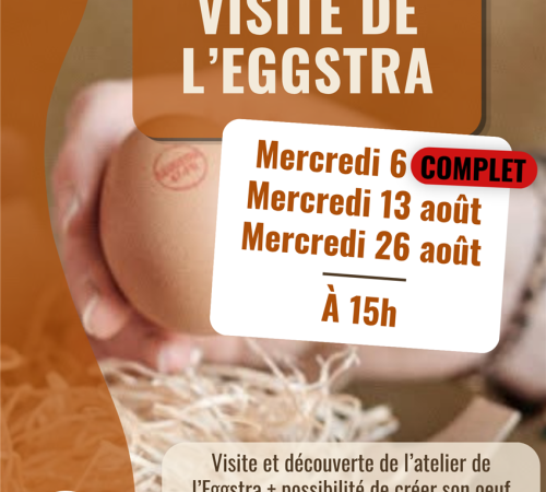 Visite de l'Eggstra - COMPLET