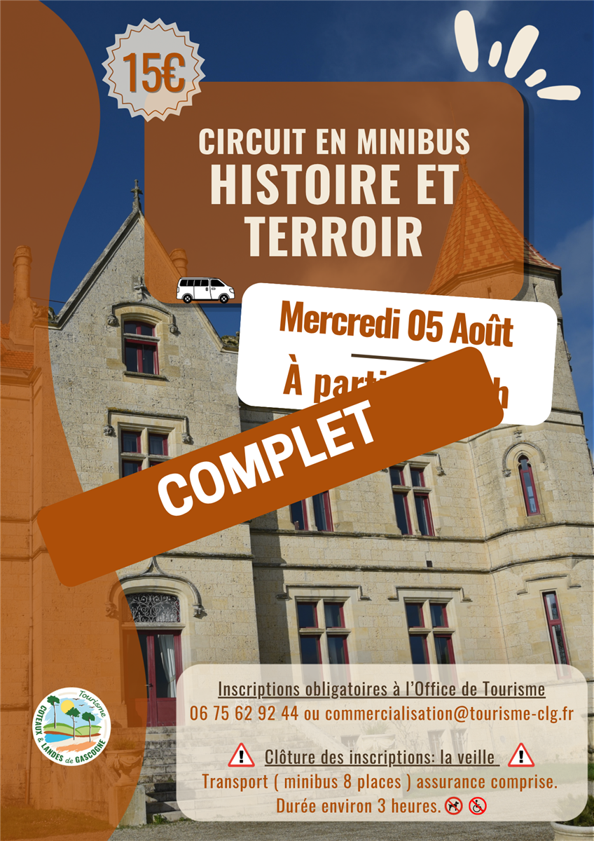 Mini-Circuit : Histoire et Terroir - COMPLET