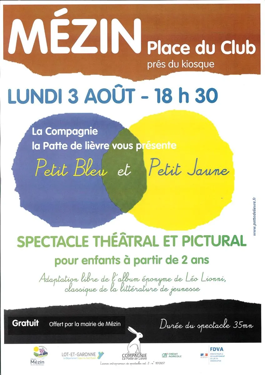 Spectacle théâtrale e ... - Crédit: La Compagnie la Patte de lièvre | CC BY-NC-ND 4.0