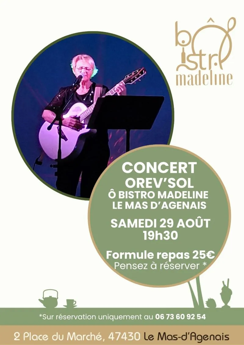 Concert Ô Bistro Made ... - Crédit: Ô Bistro Madeline | CC BY-NC-ND 4.0