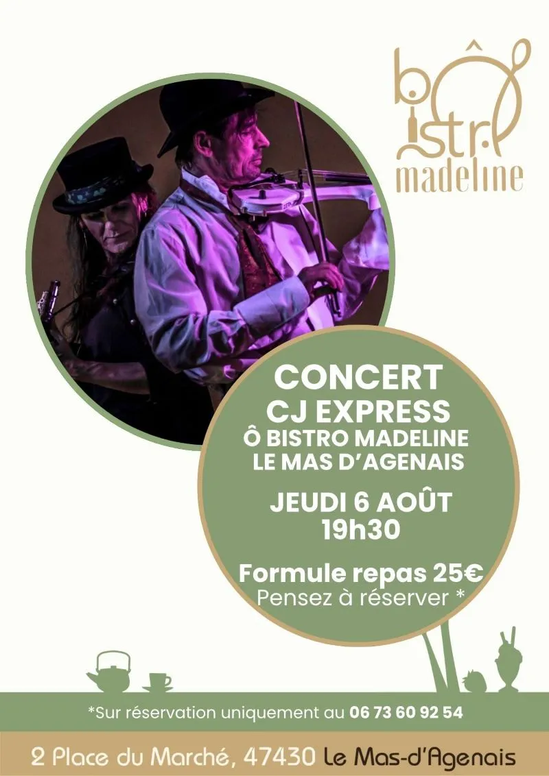 Concert Ô Bistro Made ... - Crédit: Ô Bistro Madeline | CC BY-NC-ND 4.0